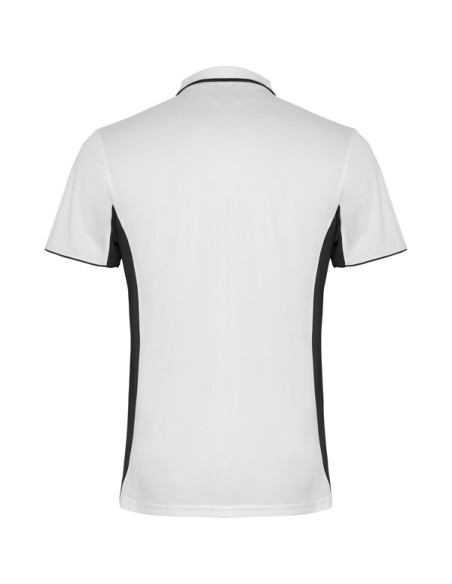 Adult two-tone breathable short-sleeved technical polo shirt - MONTMELO ROLY