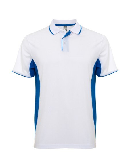 Polo tècnic de màniga curta transpirable bicolor ADULT - MONTMELO ROLY