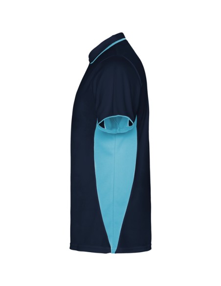 Polo technique respirant bicolore à manches courtes pour adulte - MONTMELO ROLY