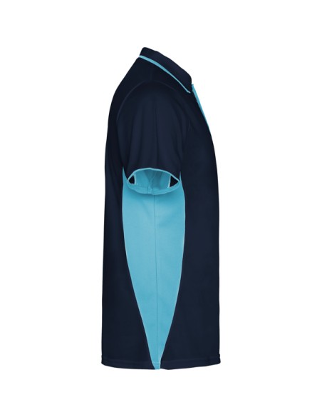 Polo technique respirant bicolore à manches courtes pour adulte - MONTMELO ROLY