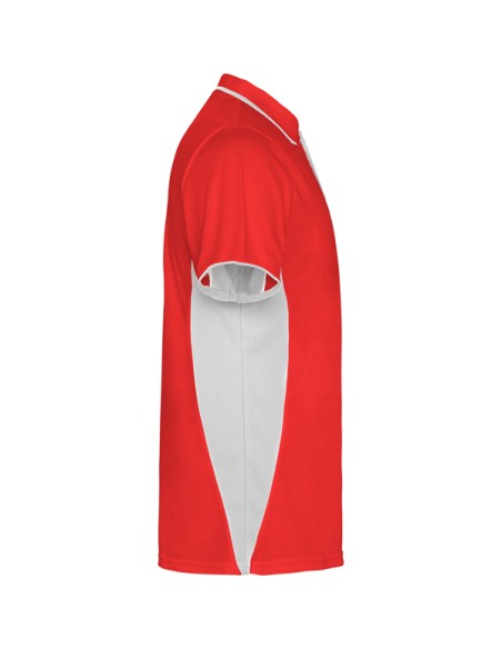 Polo tècnic de màniga curta transpirable bicolor ADULT - MONTMELO ROLY