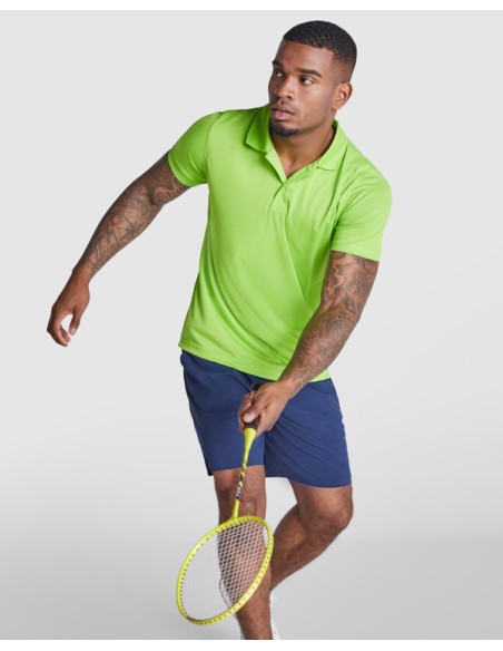 Polo technique à manches courtes, respirant et à séchage rapide - pour adultes et enfants - Monzha Roly