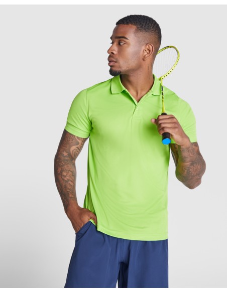 Polo technique à manches courtes, respirant et à séchage rapide - pour adultes et enfants - Monzha Roly