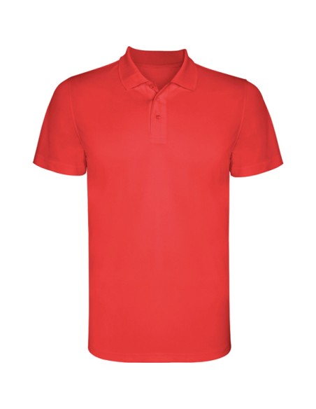 Polo technique à manches courtes, respirant et à séchage rapide - pour adultes et enfants - Monzha Roly