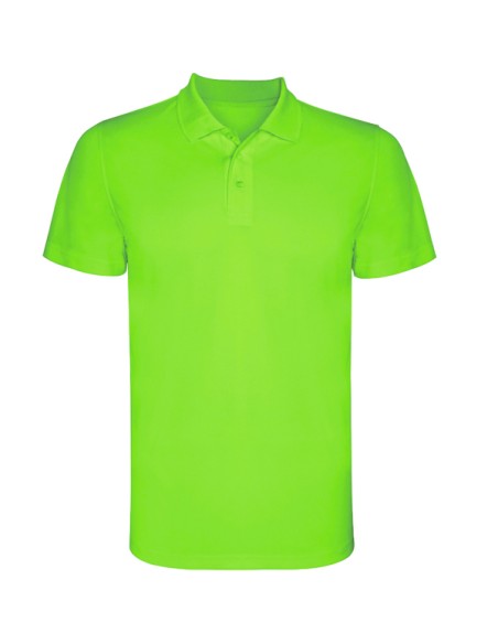 Breathable and quick-drying short-sleeved technical polo shirt - for adults and children - Monzha Roly
