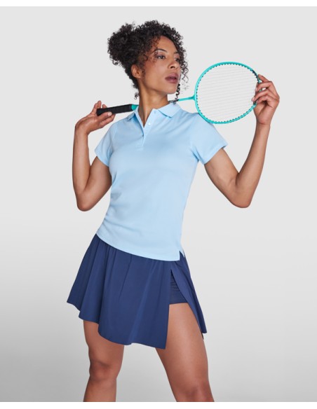 Polo tècnic de màniga curta entallat de DONA - MONZHA WOMAN ROLY