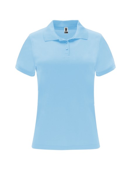 Polo technique ajusté à manches courtes pour femme - Monzha Woman Roly