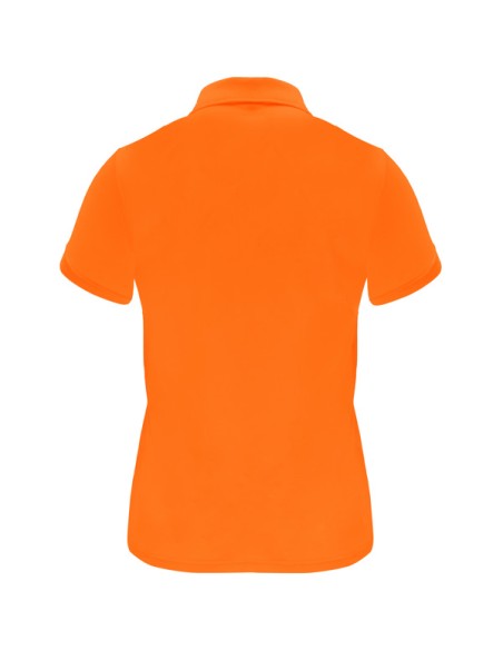 Women's fitted short-sleeved technical polo shirt - Monzha Woman Roly