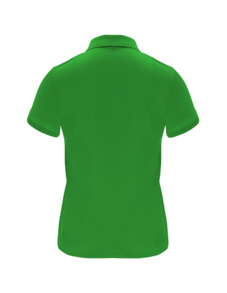 Women's fitted short-sleeved technical polo shirt - Monzha Woman Roly