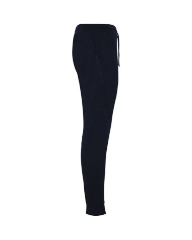 Long skinny trousers with cuffs at...