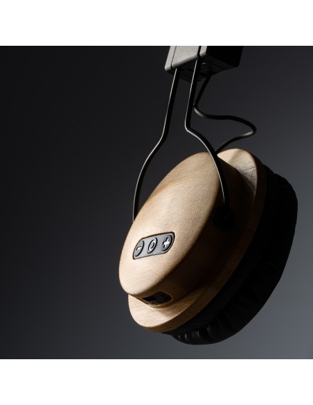 Customizable RPET and Bamboo Fabric Wireless Earphone - TANGO