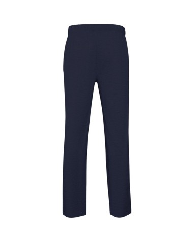 Long plain knit cotton trousers -... Long plain knit cotton trousers -...