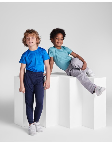 Long plain knit cotton trousers - ADULTS AND CHILDREN - CORIA ROLY