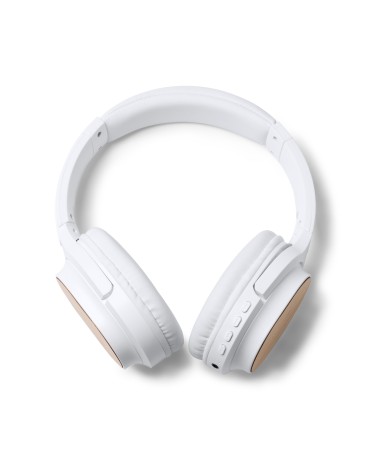 Auricular Sense fil de Bambú i ABS... Auricular Sense fil de Bambú i ABS...