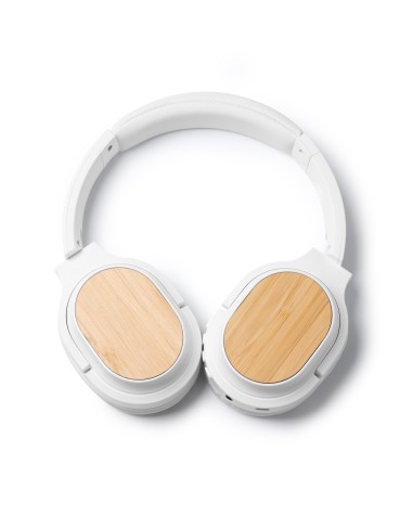 Auricular Sense fil de Bambú i ABS... Auricular Sense fil de Bambú i ABS...