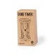 Rellotge de sorra de vidre i fusta temps 3minuts - TRINKET