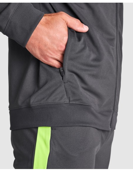 Two-tone polyester fabric sports tracksuit - ADULTS AND CHILDREN - EVANS ROLY