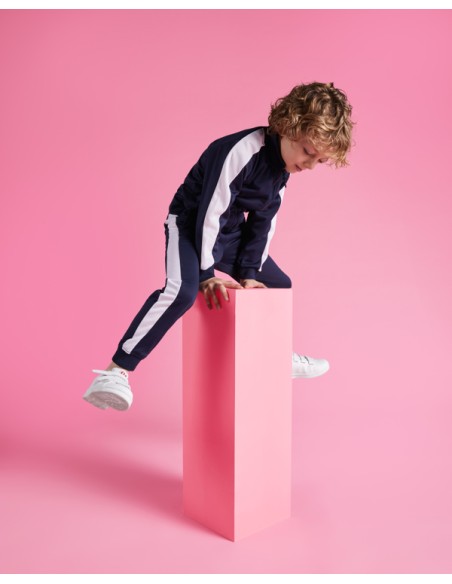 Survêtement de sport bicolore en polyester - ADULTES ET ENFANTS - CRETA ROLY