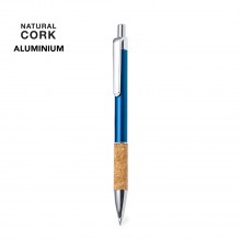 Bolígrafo promoción aluminio y corcho - ZENET