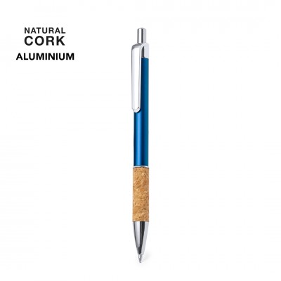 Bolígrafo publicidad aluminio madera