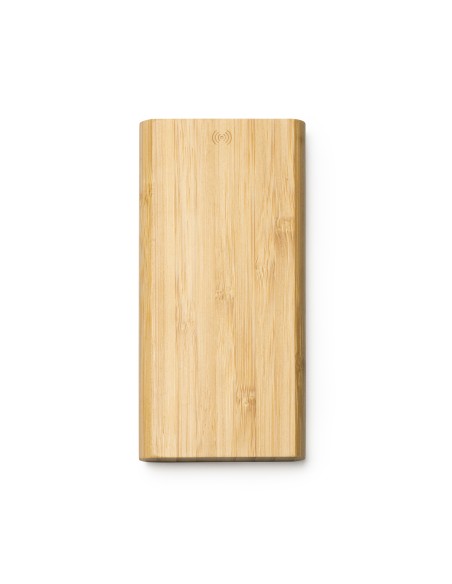 Bateria Externa de 6000 mAh de Bambú Personalitzable - MISTY