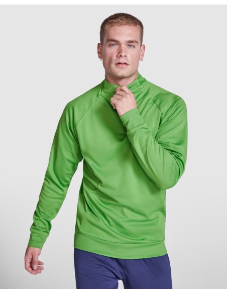 Polyester half-zip sports sweatshirt - Adult and child - Epiro Roly