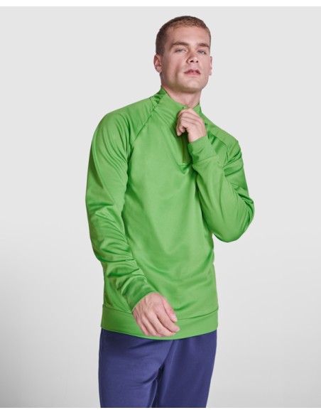 Polyester half-zip sports sweatshirt - Adult and child - Epiro Roly
