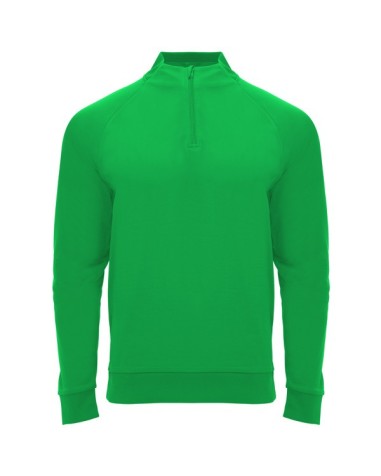 Sweat-shirt de sport demi-zip en...