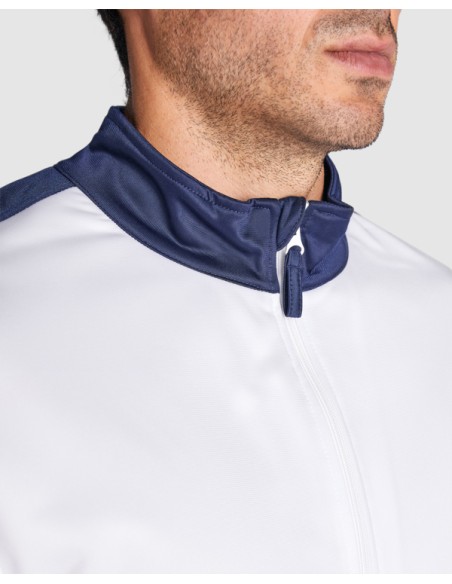 Two-tone sports tracksuit with customizable velvet interior - Adults and children - Esparta Roly