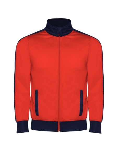 Two-tone sports tracksuit with customizable velvet interior - Adults and children - Esparta Roly