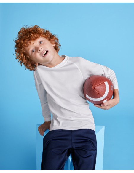 T-shirt technique manches longues, 150 g/m², col rond - Adulte et enfant - Montecarlo L/S Roly