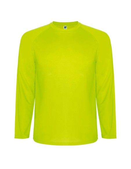 T-shirt technique manches longues, 150 g/m², col rond - Adulte et enfant - Montecarlo L/S Roly