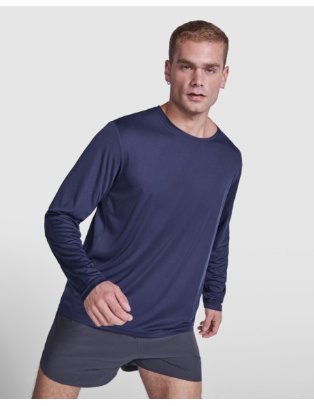 Long-sleeved recycled polyester technical T-shirt - ADULTS AND CHILDREN - ESTORIL L/S ROLY