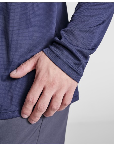 Long-sleeved recycled polyester technical T-shirt - ADULTS AND CHILDREN - ESTORIL L/S ROLY