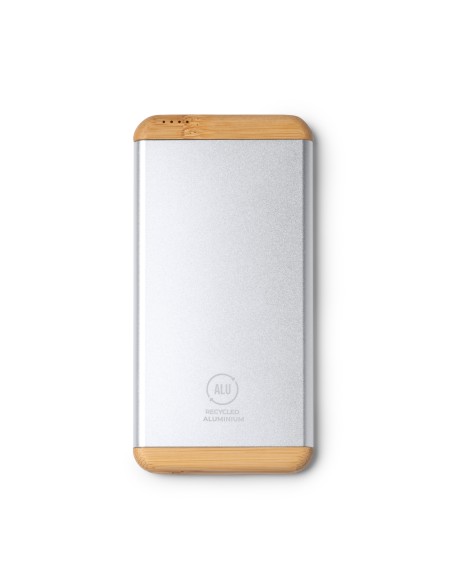 Batterie externe 5 000 mAh en aluminium et bambou – GULER