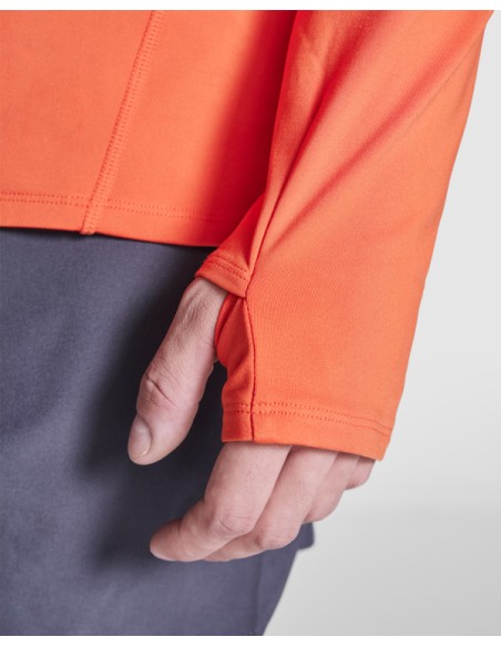 Sudadera técnica manga larga poliéster reciclado - ADULTO  - ESTAMBUL ROLY