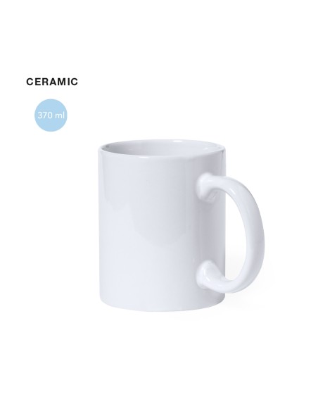 Ceramic mug MUG 370ml - Impex