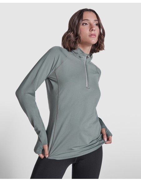 Sweat technique ajusté à manches longues en polyester recyclé - FEMME - ISTANBUL WOMAN ROLY