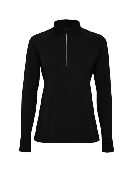 Sudadera técnica entallada de manga larga y poliéster reciclado - MUJER - ESTAMBUL WOMAN ROLY