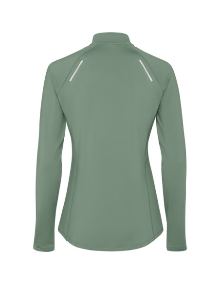 Fitted long-sleeved technical sweatshirt made from recycled polyester - WOMEN - ISTANBUL WOMAN ROLY