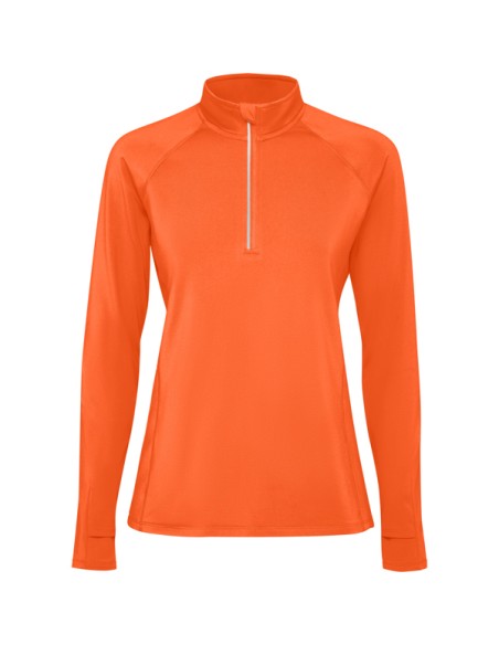 Fitted long-sleeved technical sweatshirt made from recycled polyester - WOMEN - ISTANBUL WOMAN ROLY