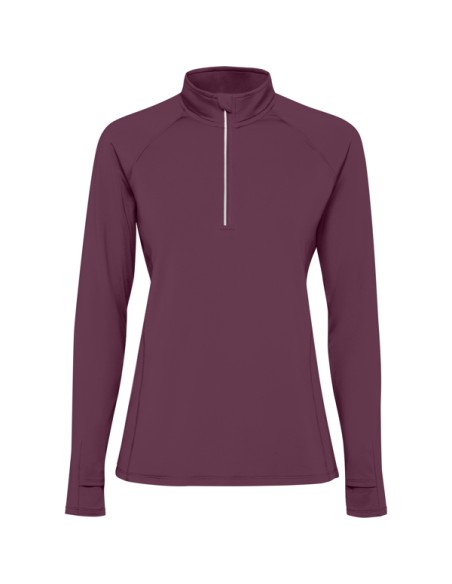 Fitted long-sleeved technical sweatshirt made from recycled polyester - WOMEN - ISTANBUL WOMAN ROLY