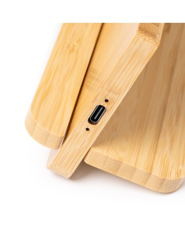 Suport Carregador 3 en 1 de Bambú... Suport Carregador 3 en 1 de Bambú...
