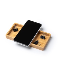 Bamboo Organizer with 10W... 2