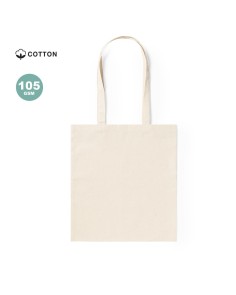 Bolsa básica de algodón 105 g/m² personalizada (41x37cm) - LARSEN