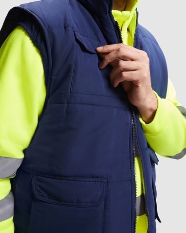 Gilet haute visibilité réversible... Gilet haute visibilité réversible...