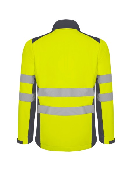 High-visibility, water-resistant, two-tone softshell - ANTARES ROLY