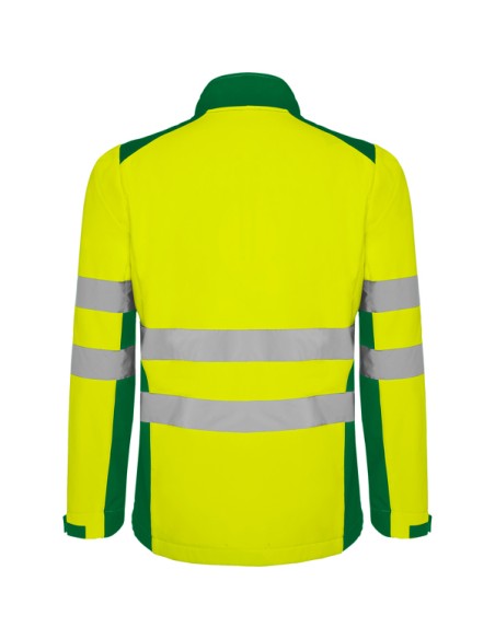 High-visibility, water-resistant, two-tone softshell - ANTARES ROLY