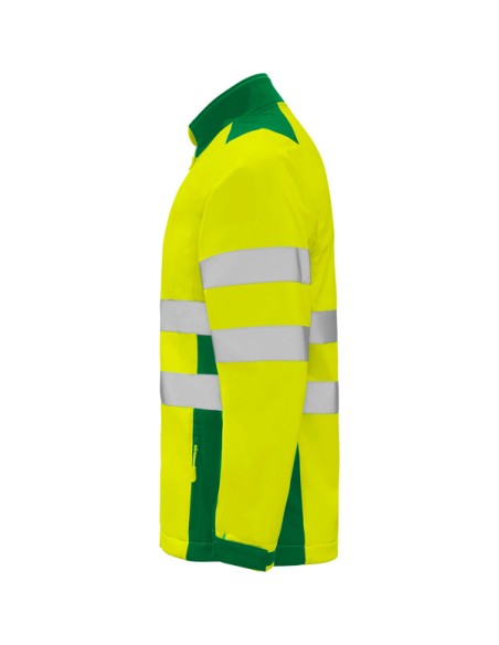 High-visibility, water-resistant, two-tone softshell - ANTARES ROLY