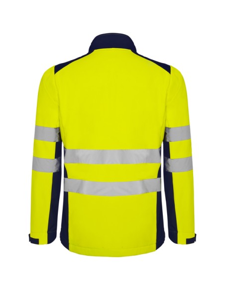 Softshell bicolor de alta visibilidad resistente al agua - ANTARES ROLY